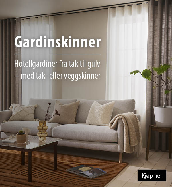 Gardinskinner til hotellgardiner